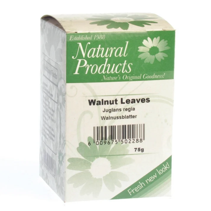 Walnut Leaves Cut (Black) 75g